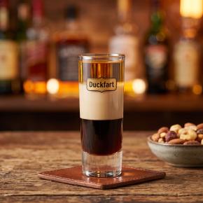 AI Generated image of a Duckfart Cocktail