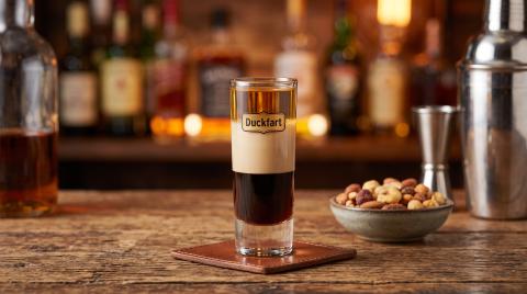 AI Generated image of a Duckfart Cocktail
